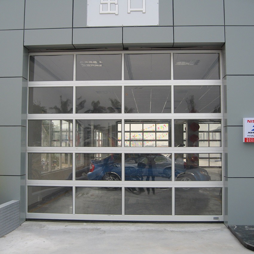 江门东风汽车4S店透明滑升门